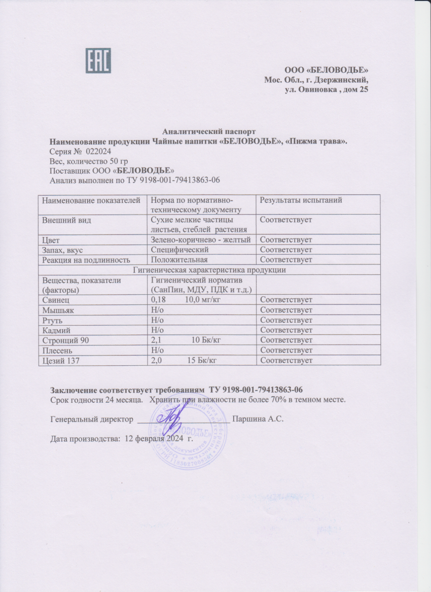 Паспорт №022024